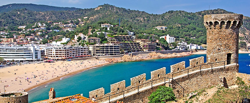 Kasteel bij Tossa de Mar