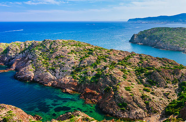 Stranden aan de Costa Brava