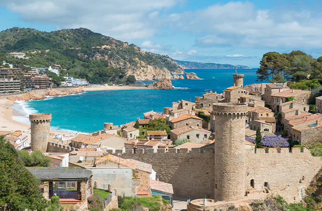 Tossa de Mar buspendel